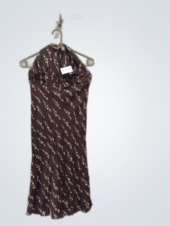 Vanilla Brown Floral Dress
