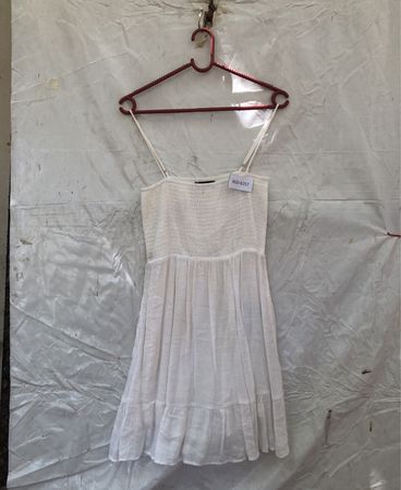White Spaghetti Strap Dress