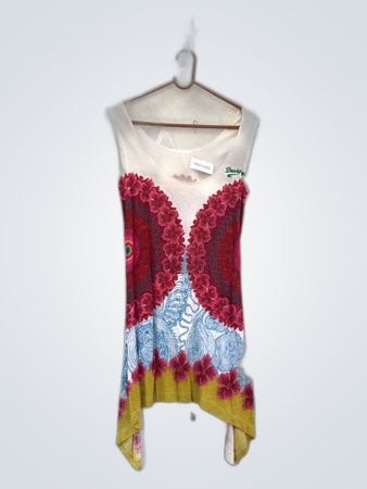 Desigual Floral Print Tank Top