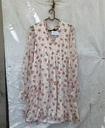 Floral Long Sleeve Dress
