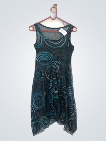 Blue Sheer Dress