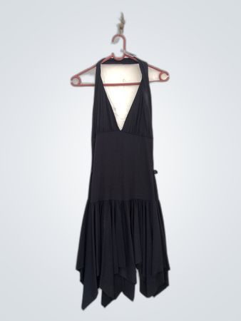Black Halter Neck Dress