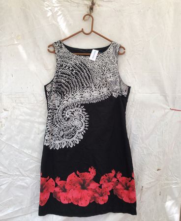 Desigual Sleeveless Printed Mini Dress