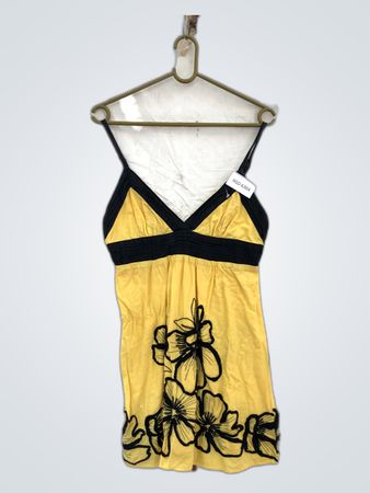 Yellow Floral Dress
