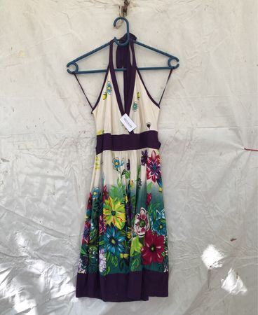 Yessica Floral Halter Dress
