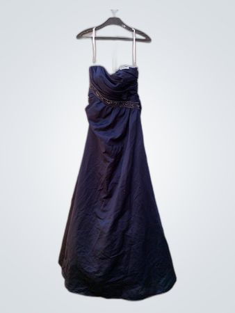 Navy Blue Evening Dress