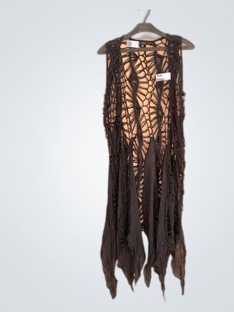 Black Crochet Top