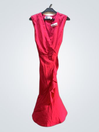Red Sleeveless Dress