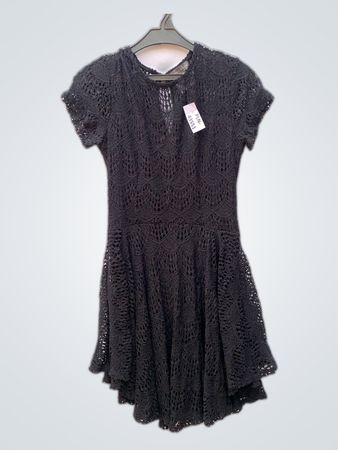 Kendall & Kylie Black Lace Dress