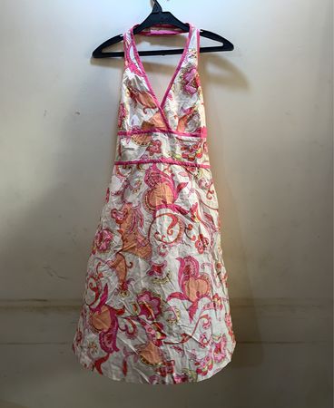 New York & Company Floral Halter Dress