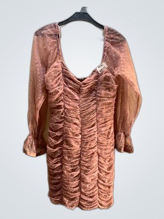 Pink Sheer Dress