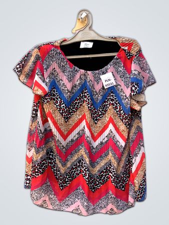 Terra di Siena Chevron Pattern Top