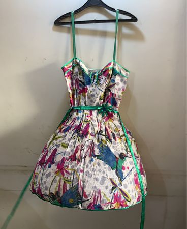 Steps Everyday Chic Floral Print Sleeveless Mini Dress