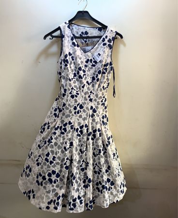 FaithVintage Floral Lace Dress
