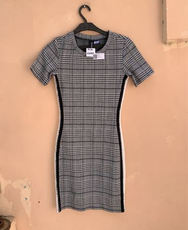 H&M Checkered Mini Dress