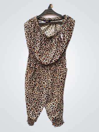 Wild Punch Leopard Jumpsuit
