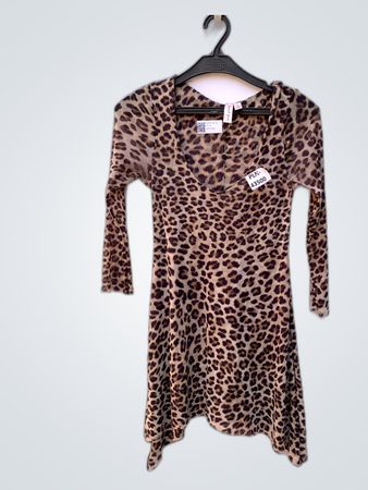 Sweet Pea by Tracy Femg Leopard Print Dress