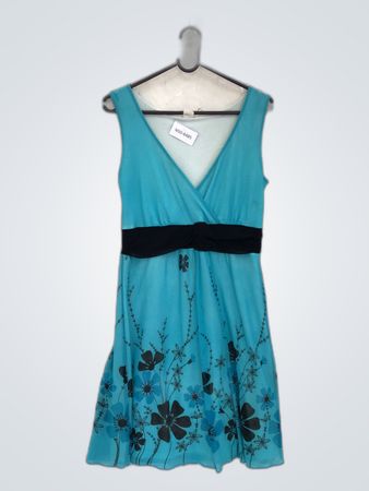 Blue Floral Dress