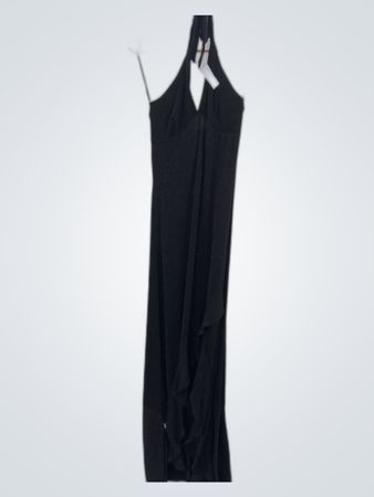 Black Halter Neck Dress