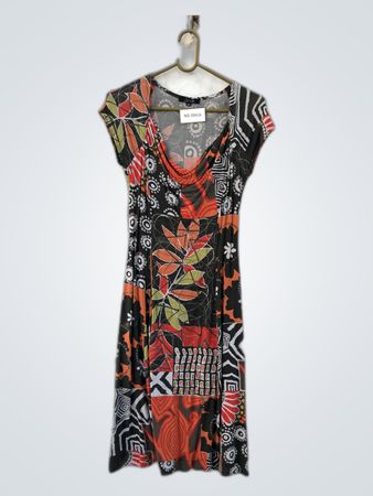 Multicolored Floral Dress