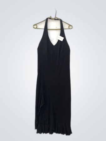 Black Halter Neck Dress