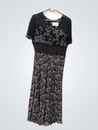 Black Floral Dress