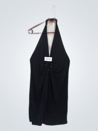 Black Halter Neck Dress