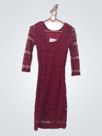 Red Lace Dress