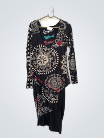 Desigual Printed Long-Sleeve Blouse