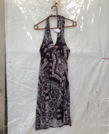 Paisley Halter Dress
