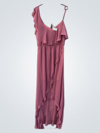 Pink Ruffled Dress