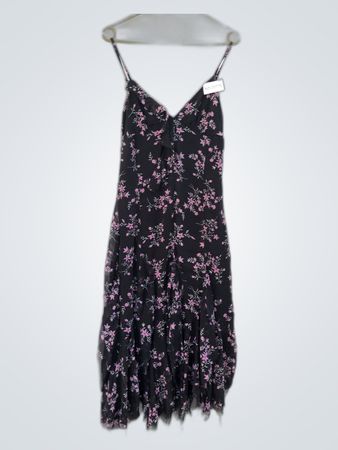 Black Floral Dress