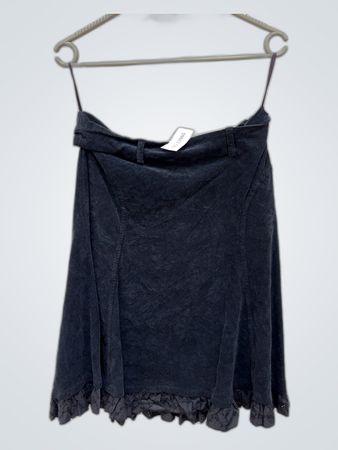 Black Cowl Neck Top