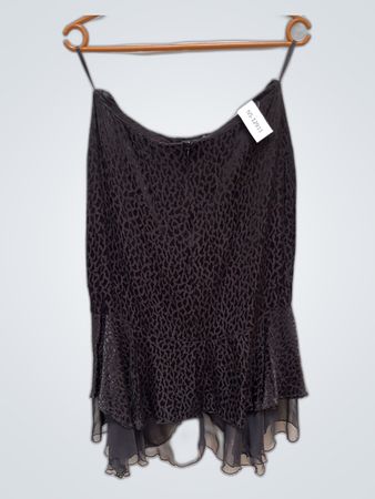 Black Sheer Top