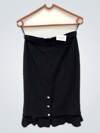 Mascotte Black Fringed Skirt