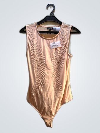 Coolcat Embroidered Sleeveless Bodysuit