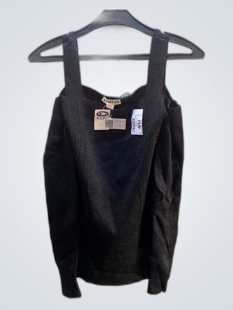 Black Knit Top