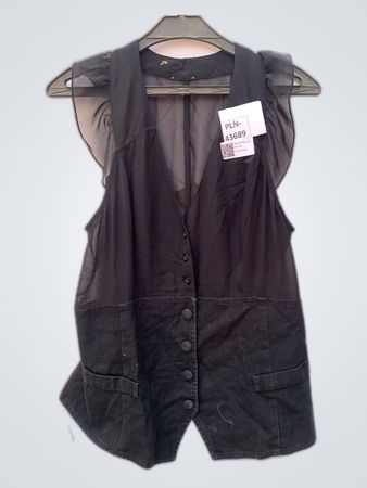 Black Sheer Romper