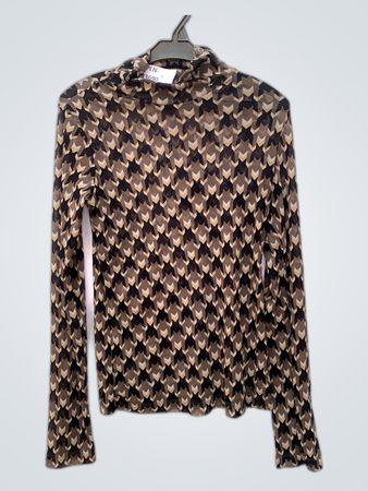 MEXX Long Sleeve Mesh Top