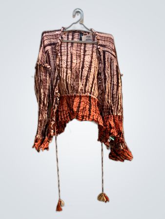 YAS Tie-Dye Kimono Jacket