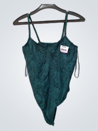 Green Lace Bodysuit