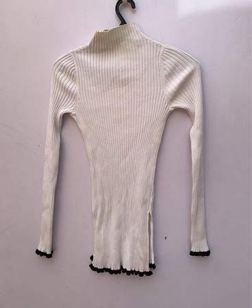Long Sleeve Ribbed Top