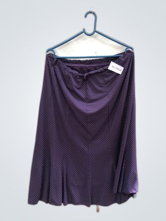 Purple Polka Dot Skirt