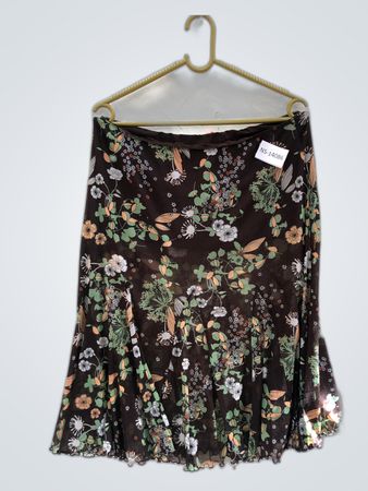 Floral Midi Skirt