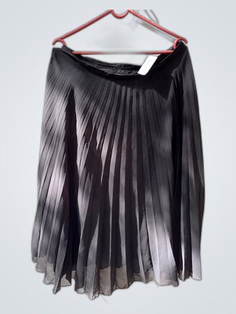 Black Pleated Skirt