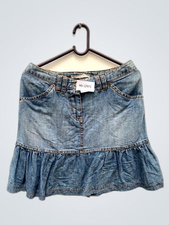 Blues Club Denim Skirt