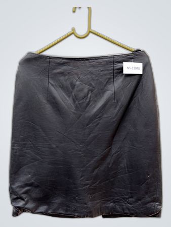 Black Leather Skirt