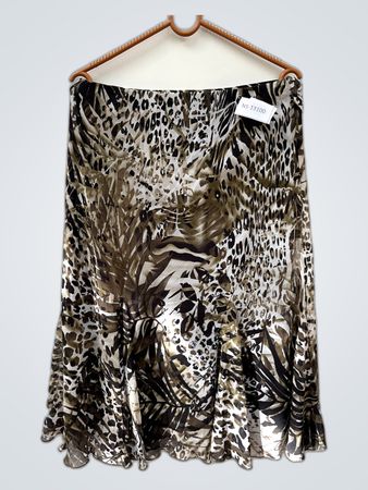 Canda Animal Print Skirt