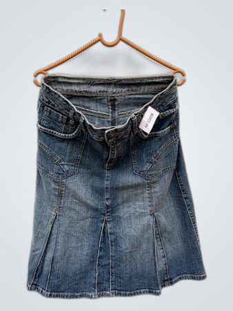 Yves Casual Denim Skirt