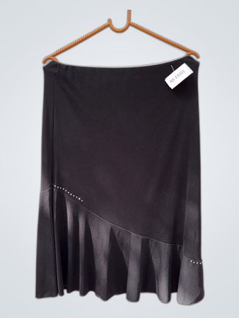 Unbranded Black Flared Skirt